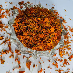 Ceylon 100% Organic Dried Marigold Flowers Petals|Calendula Flower |Herba Teal