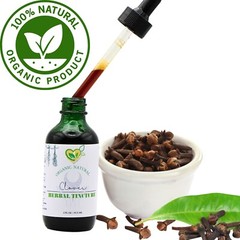 Clove Tincture Maximum Liquid Drops Herbal Detox Natural Parasite Defense 2 Oz