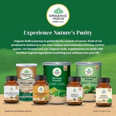 Organic India Sugar Balance Capsules (60) – Supports Insulin & Metabolic Health,