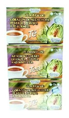 3x TE DE ALCACHOFA GREEN TEA WEIGHT LOSS UNISEX GN+VIDA
