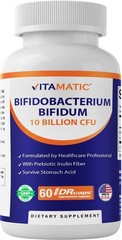 Digestive Support with 10 Billion Bifidobacterium Bifidum – Gluten-Free Capsules