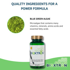 Bioxtron Natural AFA Stem Cell Supplement Support Joints & Muscles Immune 60 cap