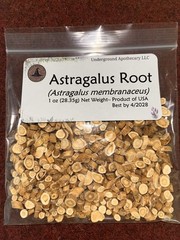 1 oz. Astragalus Root Cut Pieces (Astragalus membranaceus)