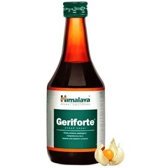 Himalaya Geriforte SYRUP PACK OF 10 X 200ml For Manages Stress FREE SHIP 2028