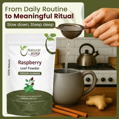 Natural Way raspberry leaf powder