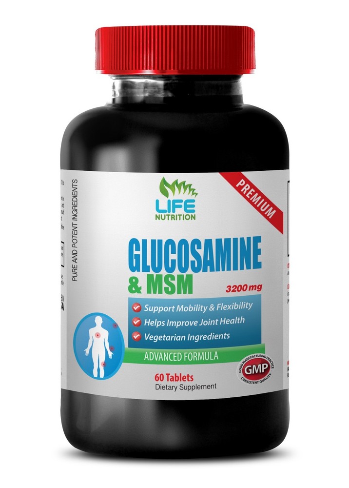 glucosamine sulfate – Glucosamine & MSM 3200mg – chondroitin arthritis 1B