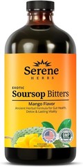 Serene Herbs Soursop Bitters Liquid with Soursop Leaves for Gut Cleanse