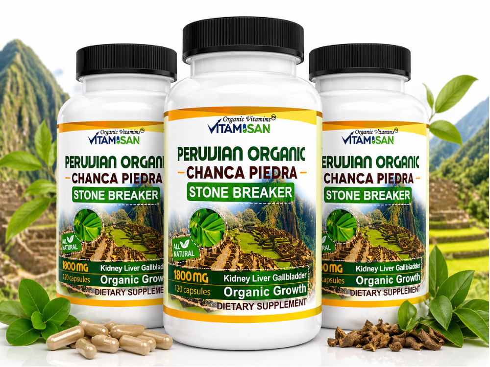 360 Capsules Chanca Piedra Stone Breaker Kidney Stones Dissolver Supplement Peru