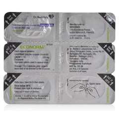 Dr Reddy’s Econorm Capsule 250mg Probiotic 6 Capsules For Digestive Health