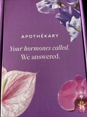 Apothekary Every Phase Natural Hormone Support Herbal Drops – 30ml/1 FL OZ