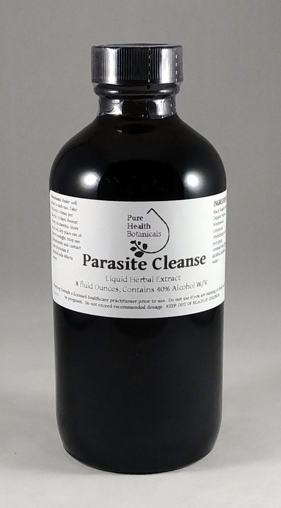 8oz Parasite Cleanse Tincture/Extract – Wormwood, Black Walnut Hull, Clove