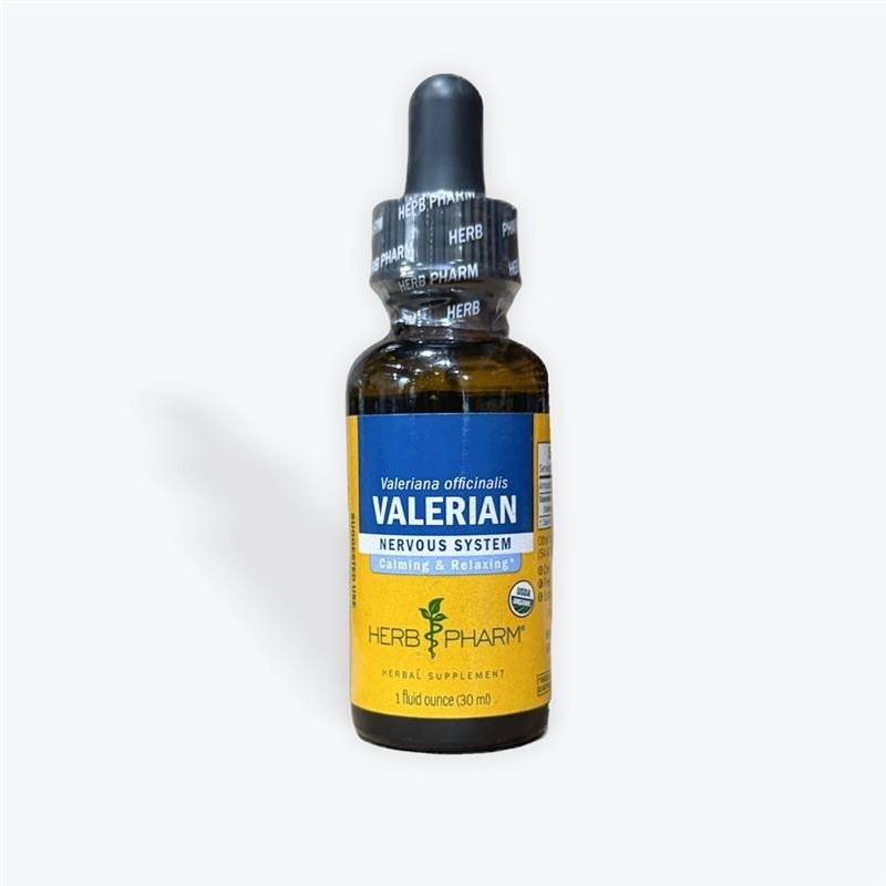 Herb Pharm Valerian, Nervous System, Calming & Relaxing, 1 fl oz 30 ml