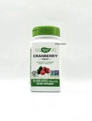 Nature’s Way Cranberry Fruit (100 Vegan Capsules) Supports Urinary Tract Health