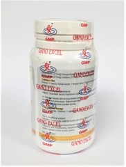 5 Bottles Gano Excel Ganoderma 90 Capsules Reishi Lingzhi Boosts Immune NEW USA