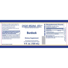 Pure Herbs: Burdock – 4 oz.