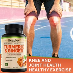 Turmeric Curcumin with Ginger & Apple Cider Vinegar, Joint & Muscle Support