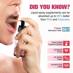 Magnesium Liquid Spray 400mg – Muscle, Bone & Nerve Support – Transdermal Spray
