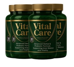 VITAL CARE STRENGTH NATURAL PROBIOTIC ULTIMATE FLORA DETOX – ORIGINAL 3 BOTTLES