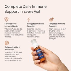 Orthomol Immun, Immune Support Supplement, 30 Count (Pack of 1), Vial 30d