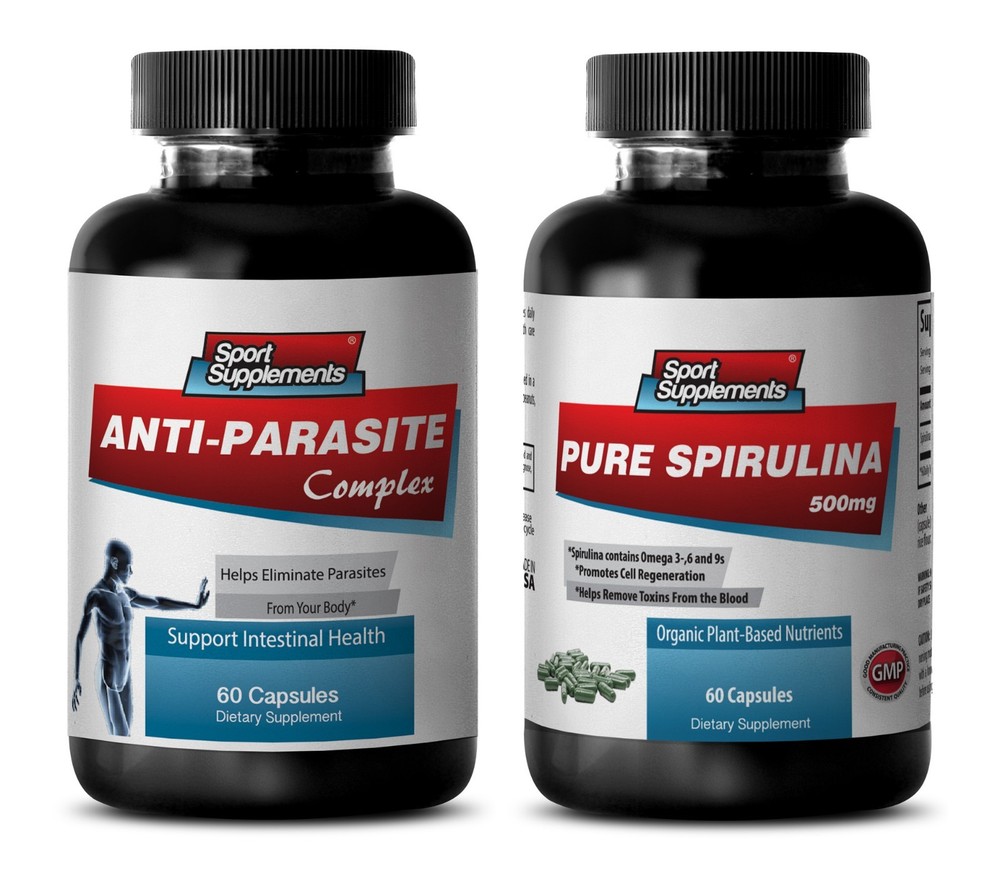 candida enzymes – ANTIPARASITE – SPIRULINA COMBO 2B – black walnut and wormwood