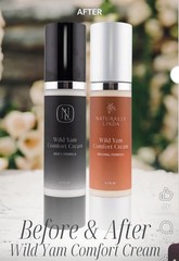 Naturally Linda WILD YAM COMFORT CREAM Made Down on Woodridge Farm 1.7 Fl oz.