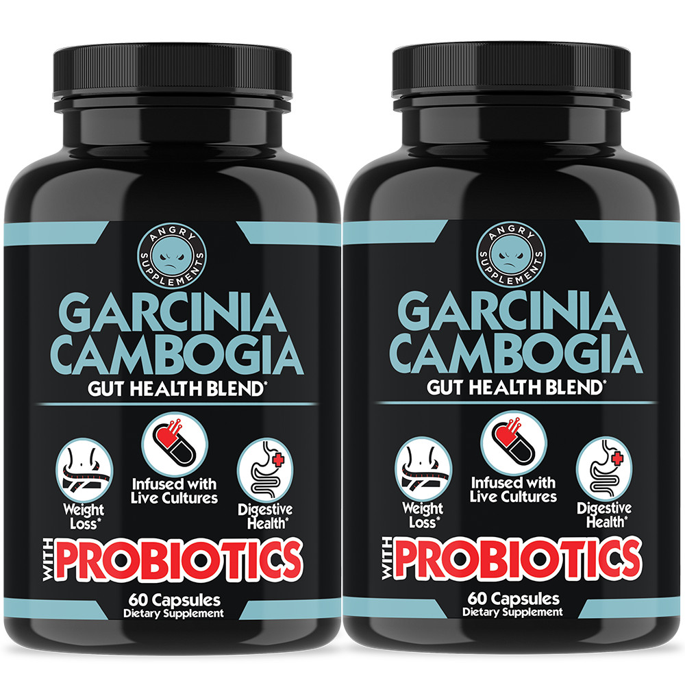 Garcinia Cambogia with Probiotics, Gut Health Blend, 2-Pack