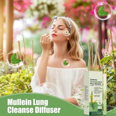 1pcs Mullein Lung Cleanse Diffuser,Mullein Inhaler Pen, Herbal Diffuser Pen