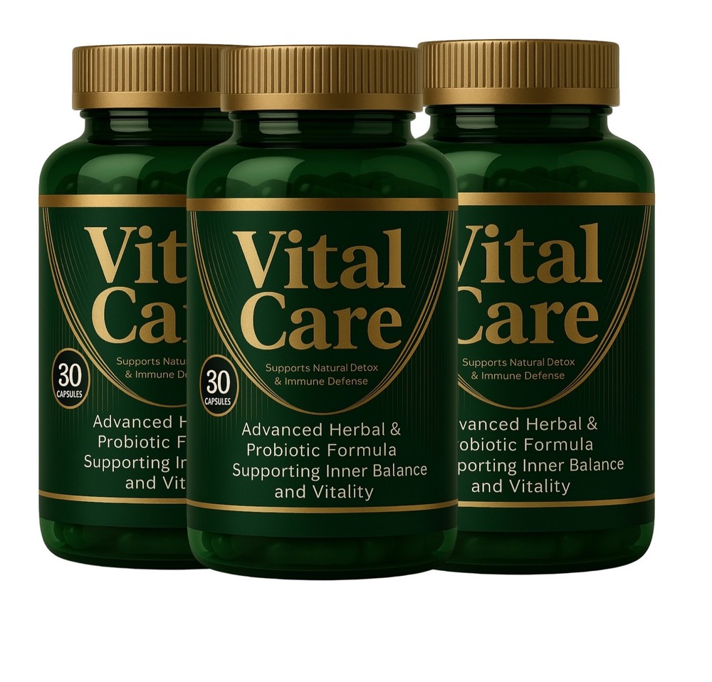 VITAL CARE STRENGTH NATURAL PROBIOTIC ULTIMATE FLORA DETOX – ORIGINAL 3 BOTTLES