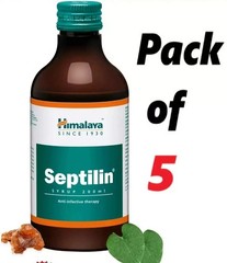 Himalaya Septilin Syrup Immunity Booster 5 X 200ml FREE SHIP 2028