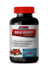 Detoxify Naturally – GOJI BERRY EXTRACT – Cleansing Support – 1 Bottle 60 Capsul