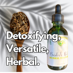 Burdock Root Organic Tincture Liquid Herbal Drops Extract Detox Plant-Base 2 oz