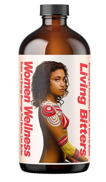 Herboganic Women wellness Living Bitters for overall Health and wellness | 16 Oz