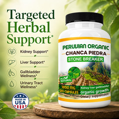 Kidney & Liver Support Supplement 2 Pack | Bladder & Urinary Health | 240 Caps