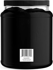 Activated Charcoal Powder Bulk – 1.75 lbs. Jar, Coconut – Food Grade Kosher Non-