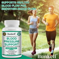 Blood Pressure Support Capsules – Promotes Healthy Blood Circulation + Flow