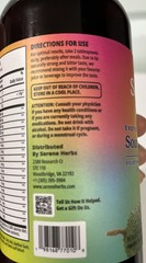 Serene Herbs Exotic Soursop Bitters 16 Fl. Oz. Gut Health Detox Lasting Vitality