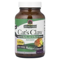 Nature s Answer Cat s Claw 1350 mg 90 Vegetarian Capsules NSF Certified,