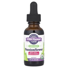 Organic Passionflower Extract, 1 fl oz (30 ml) (250 mg per Serving)