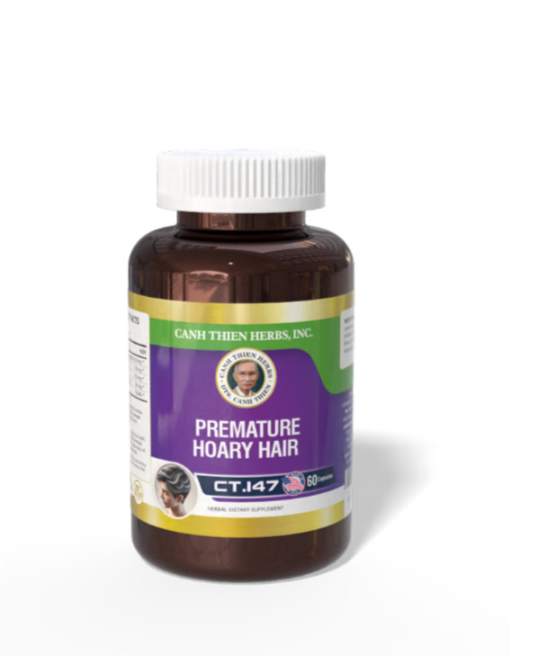 CT.147 – (PREMATURE HOARY HAIR)