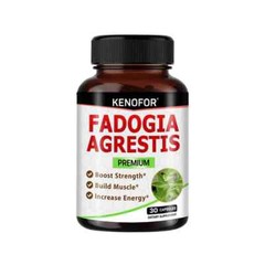 Fadogia Agrestis 800 mg, Builds muscle, increases energy, balances hormones