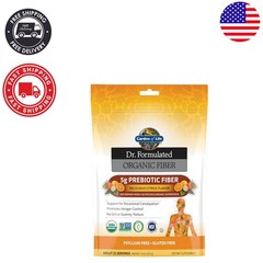 32 Servings of Dr. Formulated Organic Citrus Fiber – Sugar-Free & Gentle Relief