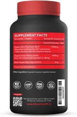 Maca + Ginseng Highest Potency Available 14,400mg Supports Desire Stamina – 60CT