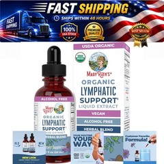 MARYRUTH’S Organic Lymphatic Support Liquid Drops Herbal Blend 1 fl oz