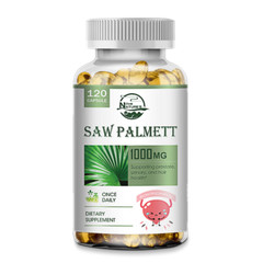 Saw Palmetto Softgels 1000mg | 120 Capsules | Prostate Health Supplement