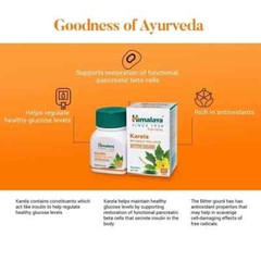 Himalaya Karela – 60 Tabs x 5 Pack | Natural Support for Healthy 02-2027