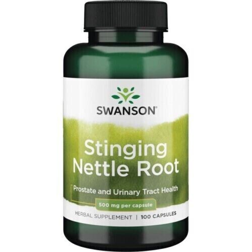 Swanson Stinging Nettle Root, 500mg – 100 Capsules – Herbal Supplement