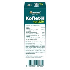2 Boxes – Himalaya Koflet-H Hot Drink | Ginger Flavour | 10 Sachets, FREE SHIP