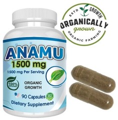 Anamu Petiveria Organic Petiveria Immune Support detox 90 capsules 1500mg USA