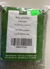 Kelp, Granules (Ascophyllum nodosum) 1Lb