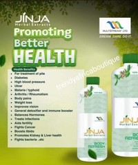 X 1 Bottle 350ml Jinja Herbal Extracts Drink. Small Bottle. TASTE IS BETTER